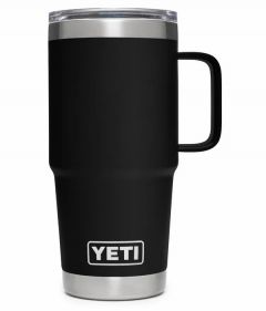 Yeti Rambler 20 oz Travel Mug Black w Magslider Lid