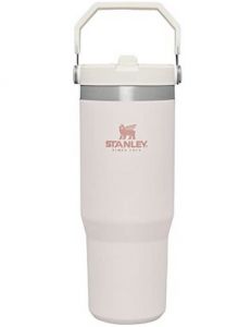 Stanley The IceFlow Flip Straw Tumbler 30 oz, Rose Quartz