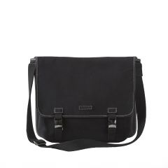 Sloan Messenger Microfiber - Black