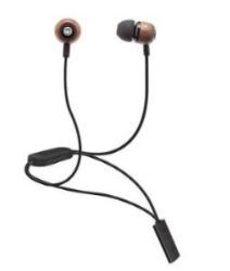 Wicked Audio Raider Bluetooth Earbud- Black/Wood