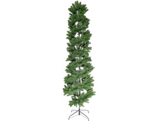 7-Ft Spiral Porch Tree in Metal Base, No lights