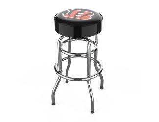 Cincinnati Bengals Chrome Bar Stool