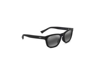 Kapi'i Polarized Sunglasses Matte Black Frame Neutral Gray Lens