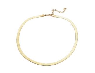 Herringbone chain necklace