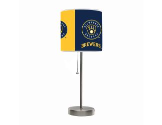 Milwaukee Brewers Chrome Lamp