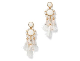 Waterside Earrings - Resort White