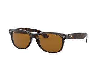 New Wayfarer Sunglasses - Tortoise/Crystal Brown