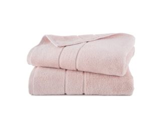 Allergen-Aware Supima Cotton 2-Pack Bath Towel Set Blush