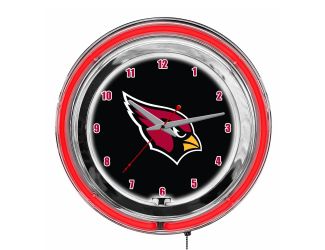 Arizona Cardinals 14" Neon Clock