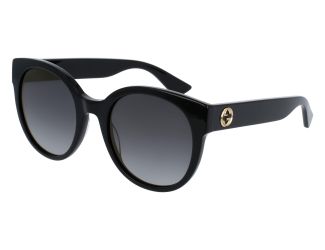 Women's Oval Sunglasses - Black