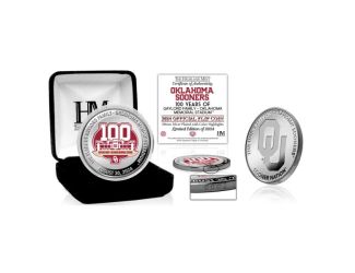 Oklahoma Sooners Stadium 100th Anniversary Silver Coin