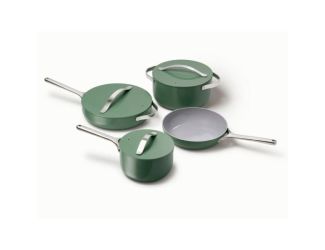 Non-Toxic Ceramic Nonstick Cookware Set Sage