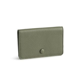 Card Case-Bronze Green-Leather