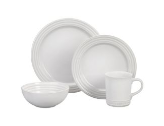 16pc Vancouver Dinnerware Set White