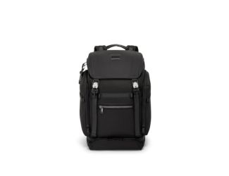 Alpha Bravo Expedition Flap Backpack- Black