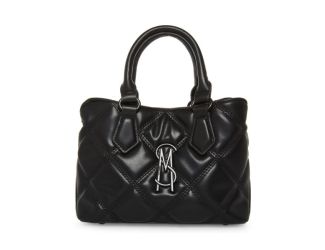 BMICKEY Quilted Small Satchel - Black