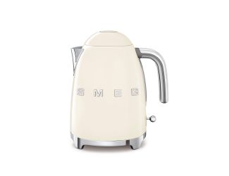 50's Retro-Style Electric Kettle Cream