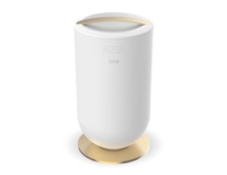 PureBliss Luxury Towel Warmer White/Brushed Gold
