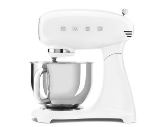 50's Retro-Style 5qt Stand Mixer White