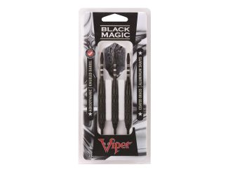 Viper Black Magic Soft Tip Darts 6 Knurled Rings 18 Grams