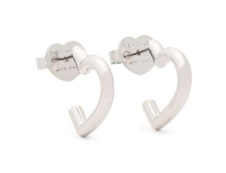 Heart You Hoops  - Silver