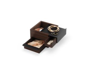 Stow It Mini Jwl Box Blk/White