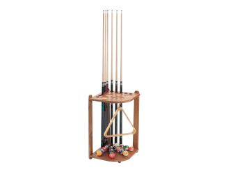 Viper Oak 10 Cue Corner Cue Rack