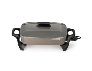 16" Electric Skillet w/ Ceramic Nonstick Surface