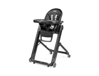 Siesta Grow with Baby Folding High Chair & Recliner True Black