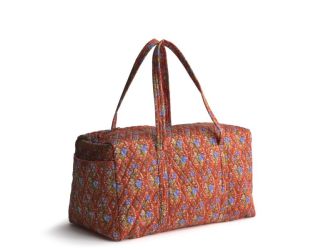 Large Original Duffel-Garden Paisley-Premium Cotton