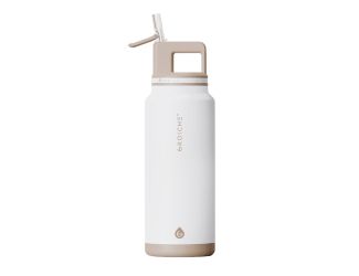 GROSCHE ALPINE Flip n' Sip 40 oz Stainless Steel vacuum insulated flask - Cream White