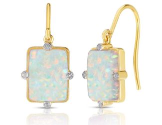 Opal Earrings