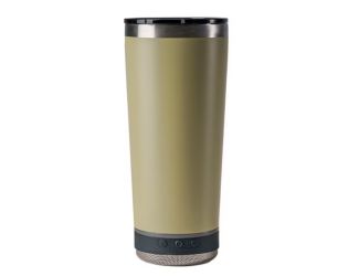 VIBE 18 oz Tumbler - Pro Speaker -Sandstone