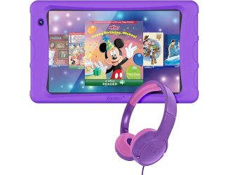 K80 8-Inch Kids Educational Tablet - 3GB + 32GB-Purple