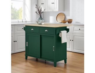 Cora Drop Leaf Kitchen Island