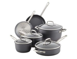 Accolade 10pc Precision Forged Cookware Set Moonstone