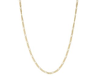 Figaro Chain Necklace Size 15.5"