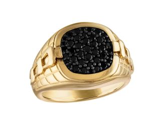 Classic Sterling Silver Diamond Ring - Size 12