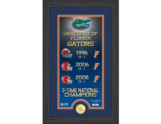 University of Florida Legacy Supreme Minted Coin Panoramic Photo Mint