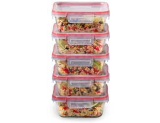 Freshlock 10pc Meal Prep Glass Food Storage Set