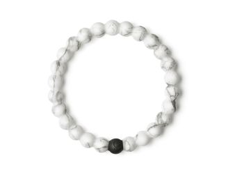White Marble Bracelet - Medium