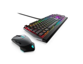 ALIENWARE MECHANICAL BACKLIT GAMING KEYBOARD & WIRED GAMING MOUSE - AW510K & AW610M