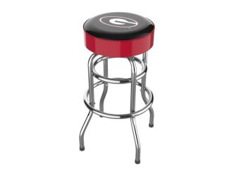 University Of Georgia Chrome Bar Stool