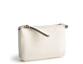 Accordion Card Case-Cottage Cream-Leather