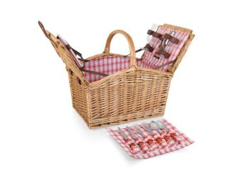 Piccadilly Basket - Anthology Collection - Gray with Gold Accents