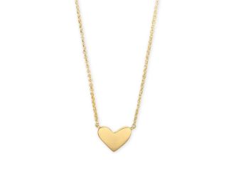Ari Heart Short Pendant Necklace