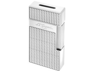 S.T. Dupont Slimmy Lighter in Chrome Diamond Head