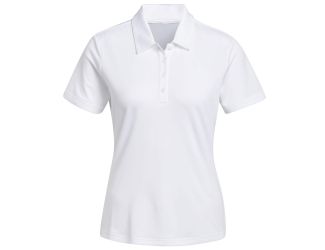 Adidas Performance Short Sleeve Women's Golf Polo - White/L