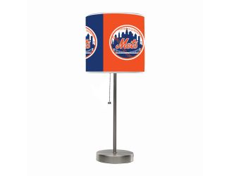New York Mets Chrome Lamp