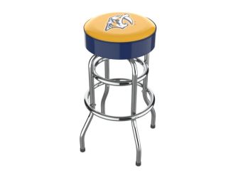 Nashville Predators Chrome Bar Stool